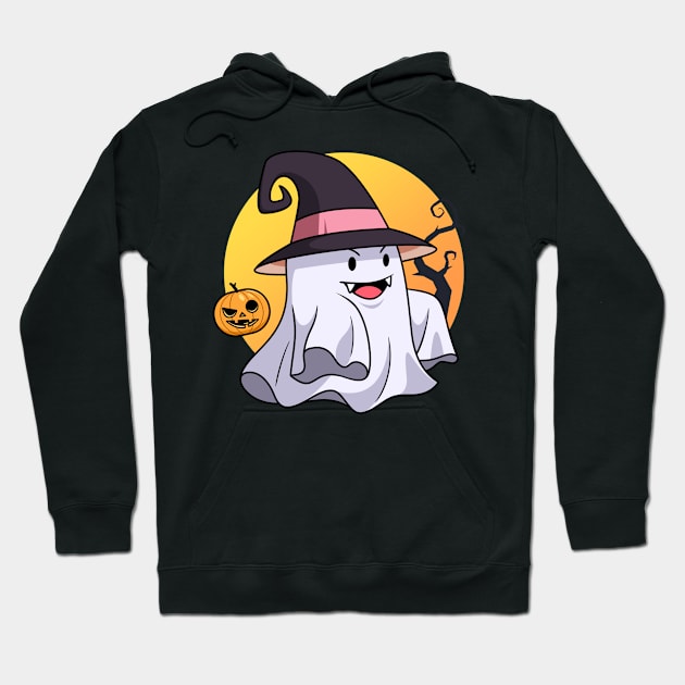 Halloween Spooky Pumpkin Hoodie by YousifAzeez